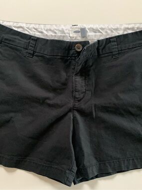 #59 Old Navy Black Cotton Shorts - Classic Fit